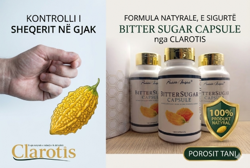 Kapsula per diabet nga CLAROTIS, suplement per sheqerin, kontroll glukoze natyral, kapsula per diabet dhe organizmin, suplement per pankreas, kapsula per metabolizem, detox sheqeri, suplement per nivel sheqeri, produkt natyral diabet 